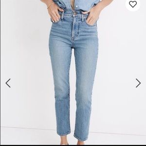 Madewell Momjean High Rise Distressed 29